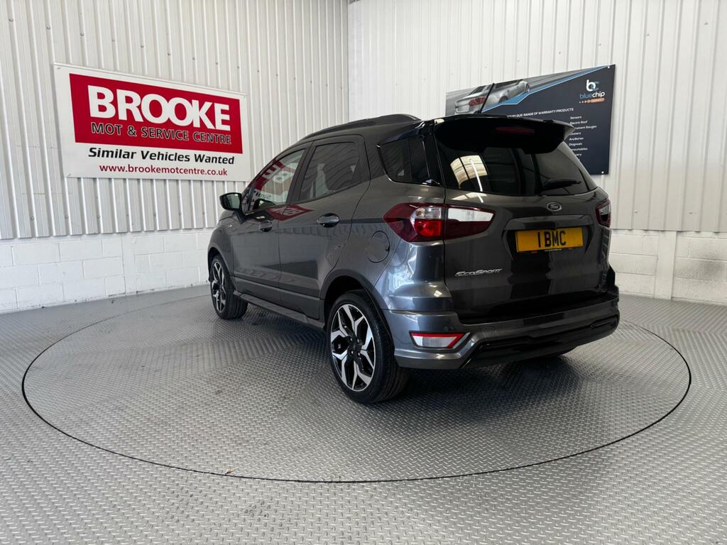 Ford Ecosport 1.0T Ecoboost St-line Euro 6 Ss RJ19LUL Grey #5