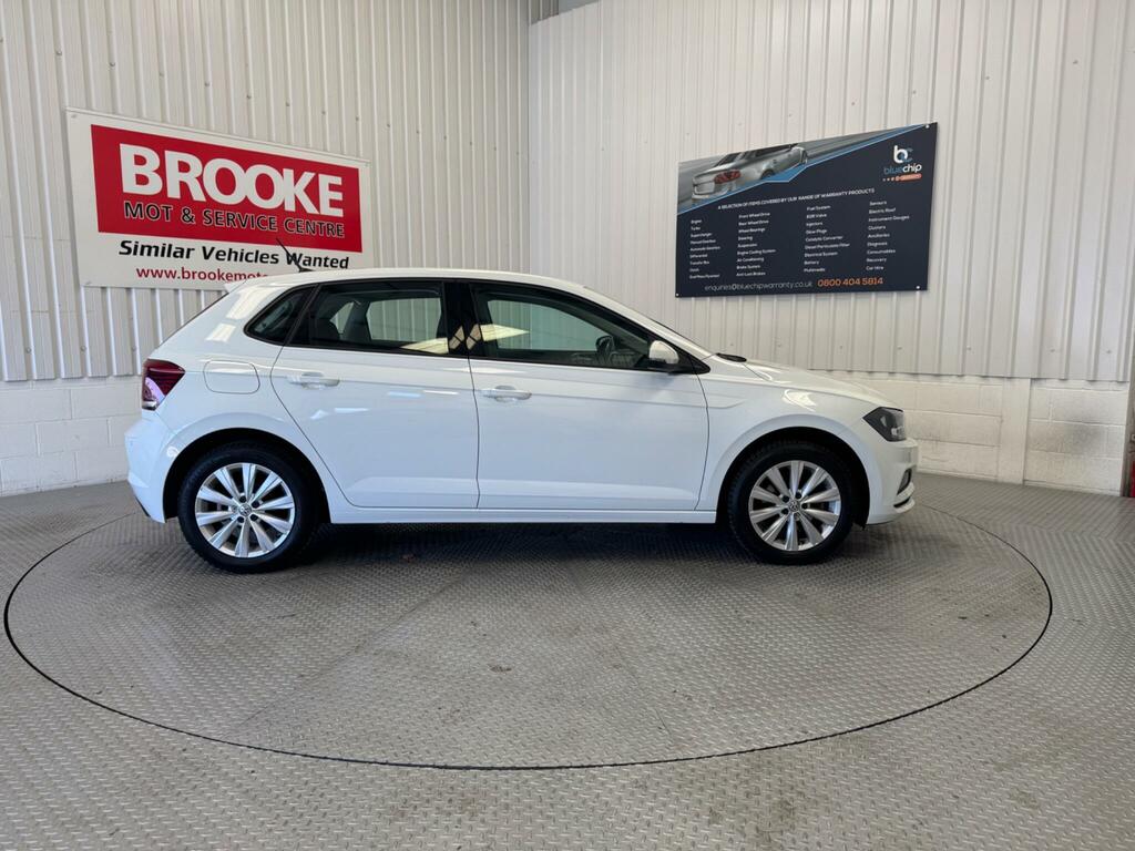 Volkswagen Polo 1.0 Tsi Sel Euro 6 Ss KY70OYB White #5