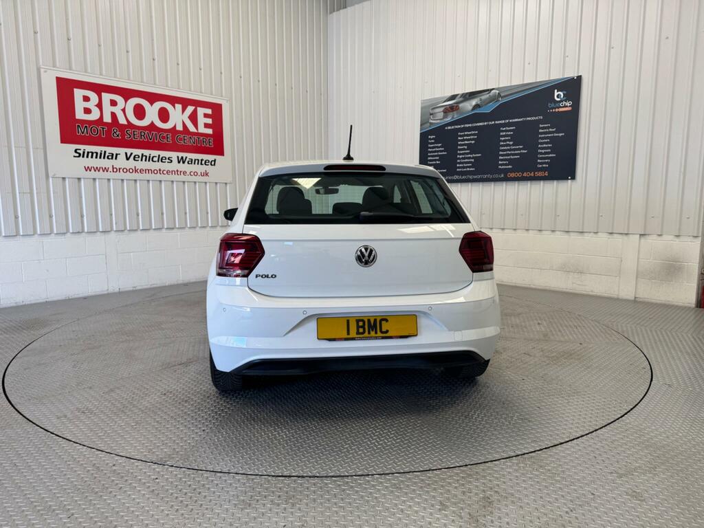 Volkswagen Polo 1.0 Tsi Sel Euro 6 Ss KY70OYB White #4