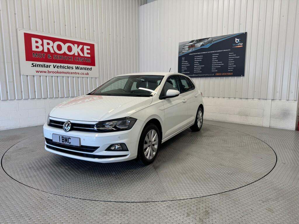 Volkswagen Polo 1.0 Tsi Sel Euro 6 Ss KY70OYB White #2