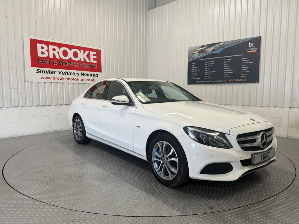 Mercedes-Benz C Class 2.0 C350e 6.4Kwh Sport G-tronic Euro 6 Ss White