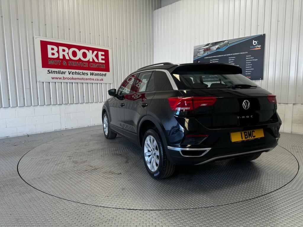 Volkswagen T-Roc 1.5 Tsi Evo Se Euro 6 Ss Black #5