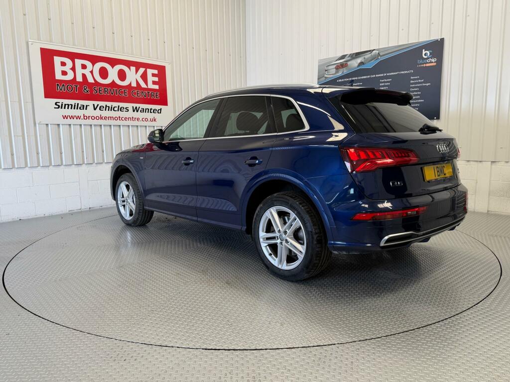Audi Q5 2.0 Tdi S Line S Tronic Quattro Euro 6 Ss Blue #5