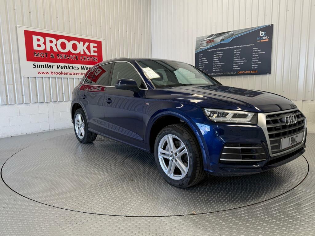 Audi Q5 2.0 Tdi S Line S Tronic Quattro Euro 6 Ss Blue