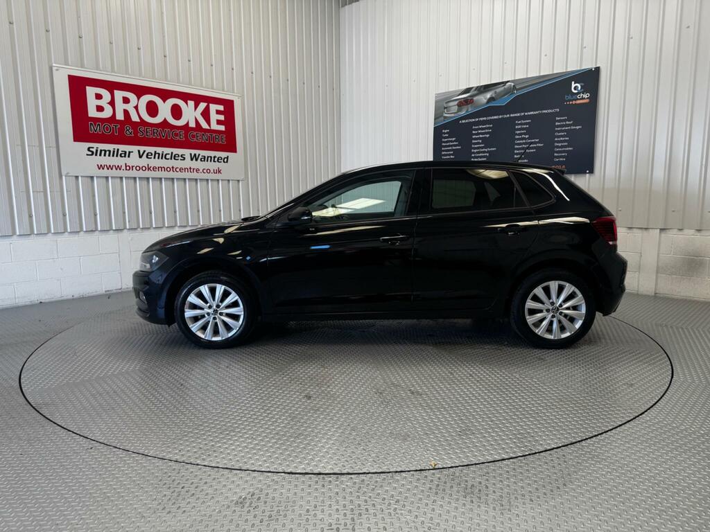 Volkswagen Polo 1.0 Tsi Match Euro 6 Ss Black #4