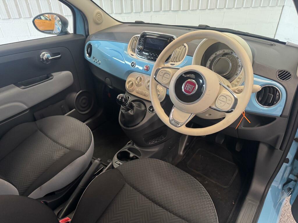 Fiat 500 500 White #13