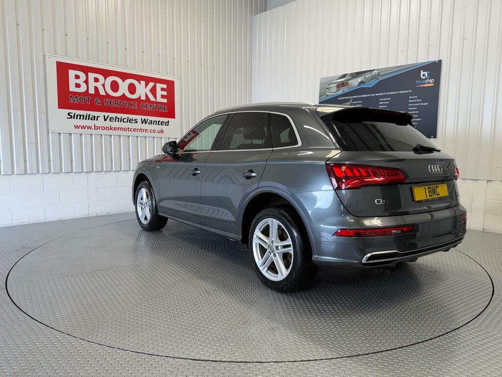 Audi Q5 2.0 Tdi S Line S Tronic Quattro Euro 6 Ss Grey #4