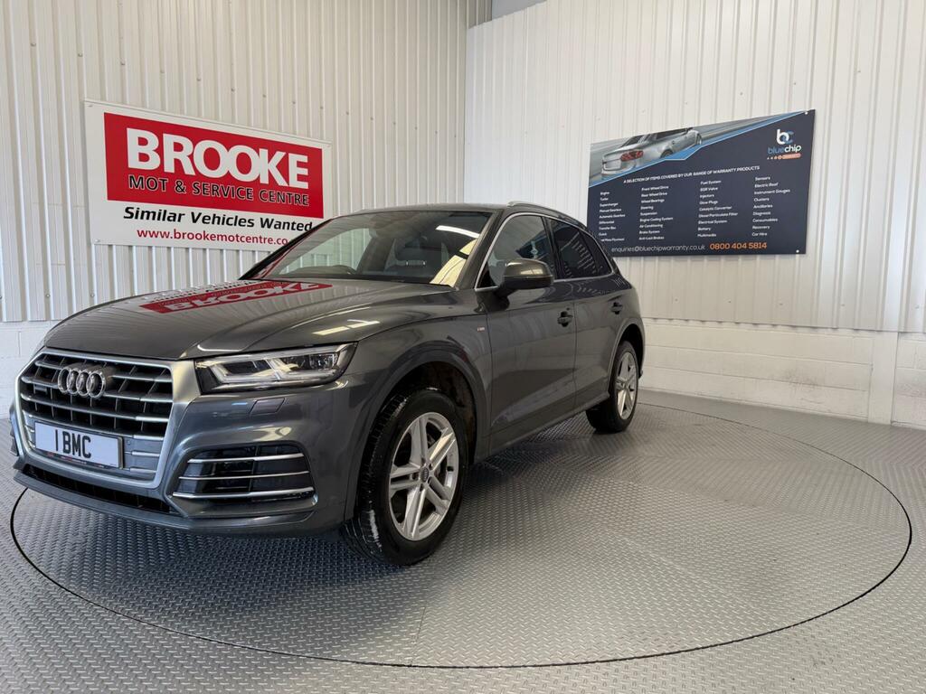 Audi Q5 2.0 Tdi S Line S Tronic Quattro Euro 6 Ss Grey #2
