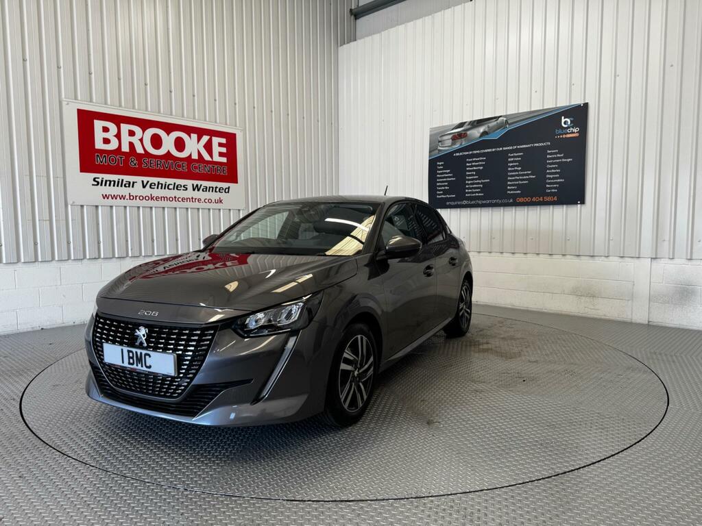 Peugeot 208 1.2 Puretech Allure Premium Euro 6 Ss Grey #2