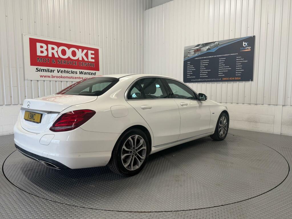 Mercedes-Benz C Class 2.0 C350e 6.4Kwh Sport G-tronic Euro 6 Ss White #3