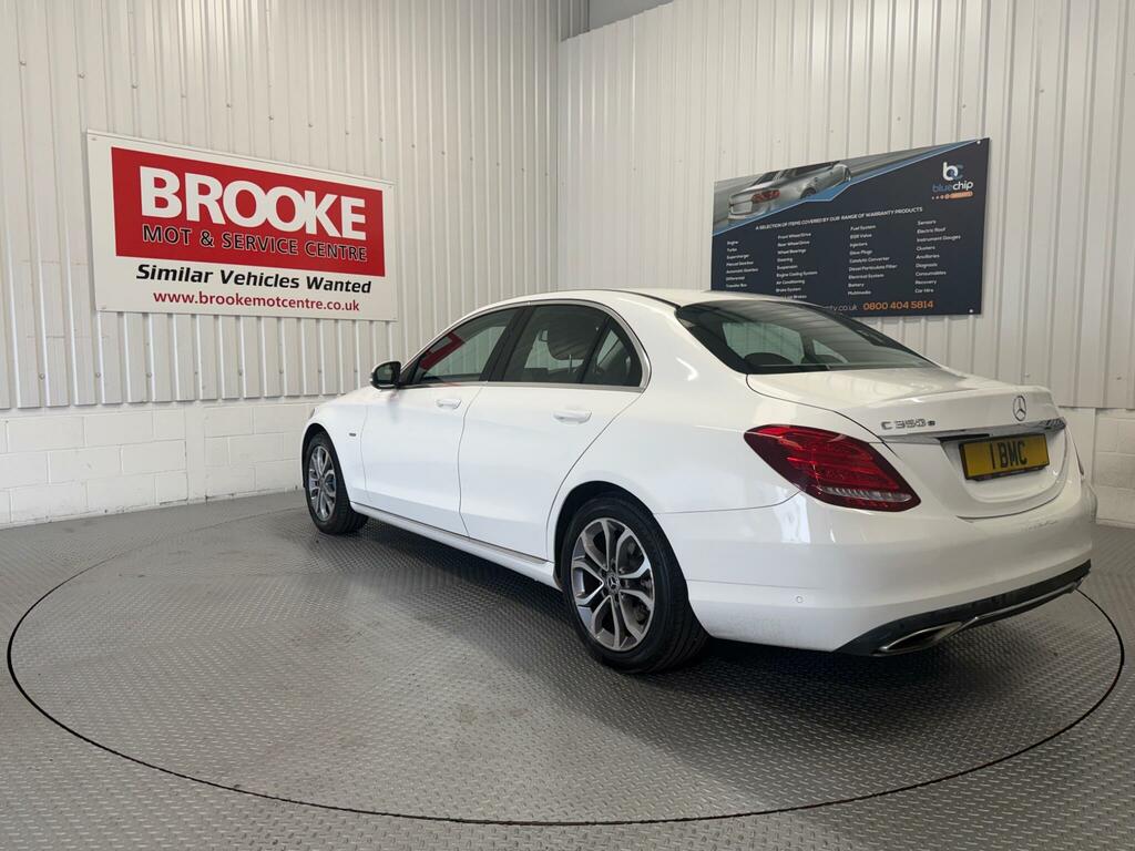 Mercedes-Benz C Class 2.0 C350e 6.4Kwh Sport G-tronic Euro 6 Ss White #4