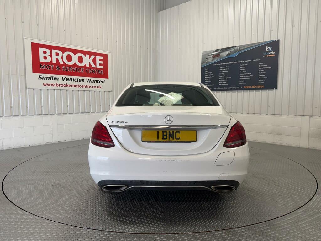 Mercedes-Benz C Class 2.0 C350e 6.4Kwh Sport G-tronic Euro 6 Ss White #5