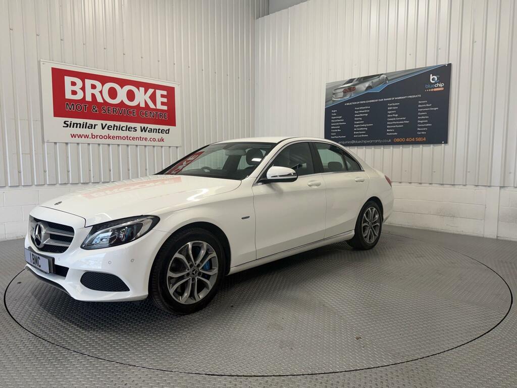 Mercedes-Benz C Class 2.0 C350e 6.4Kwh Sport G-tronic Euro 6 Ss White #2