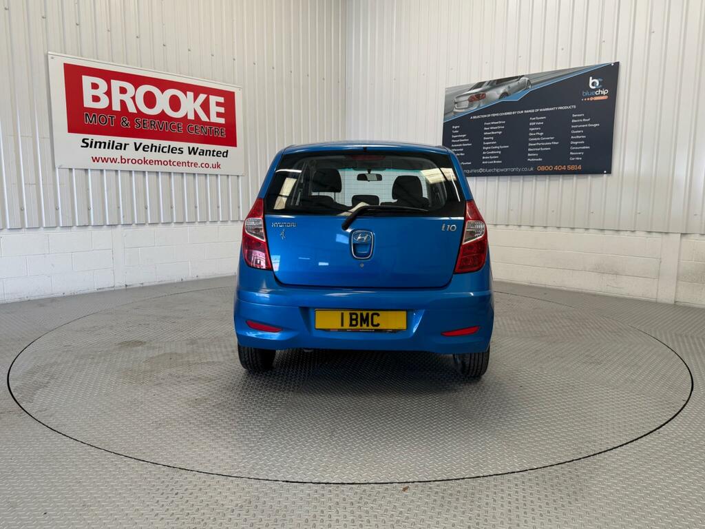 Hyundai I10 1.2 Active Euro 5 Blue #4