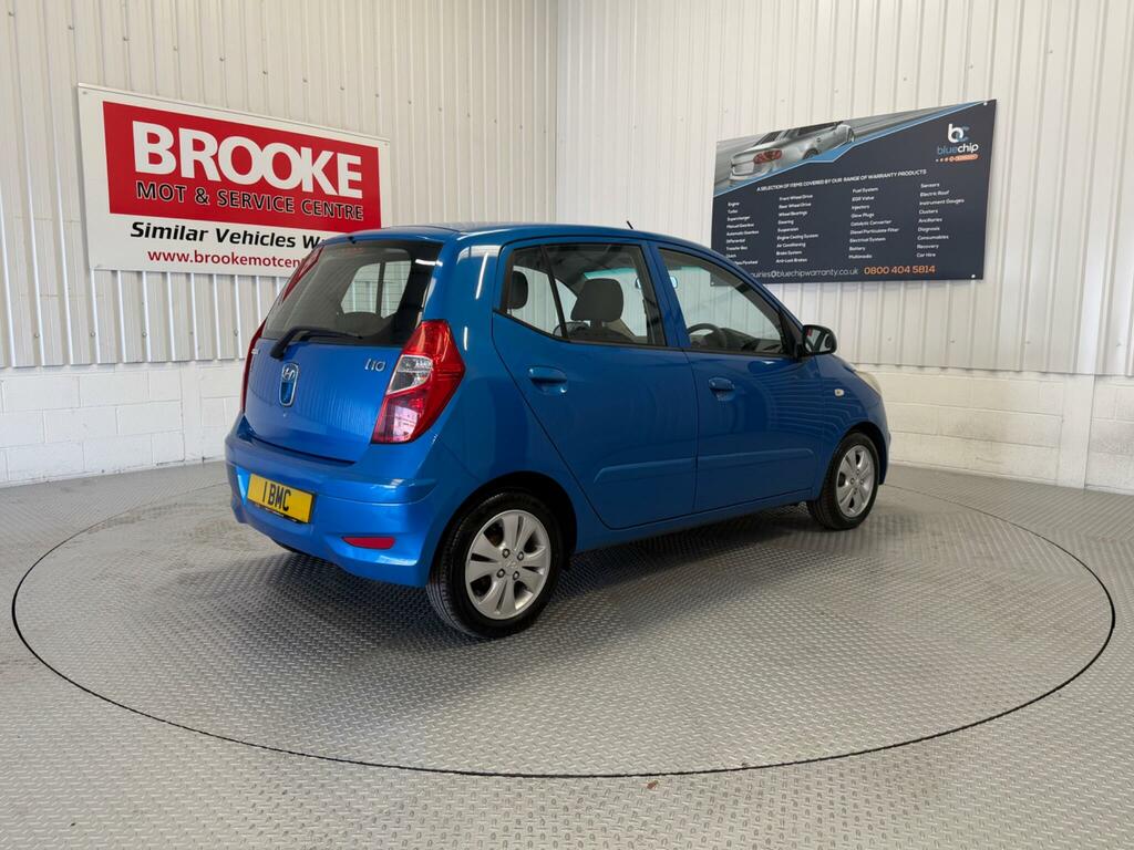 Hyundai I10 1.2 Active Euro 5 Blue #3