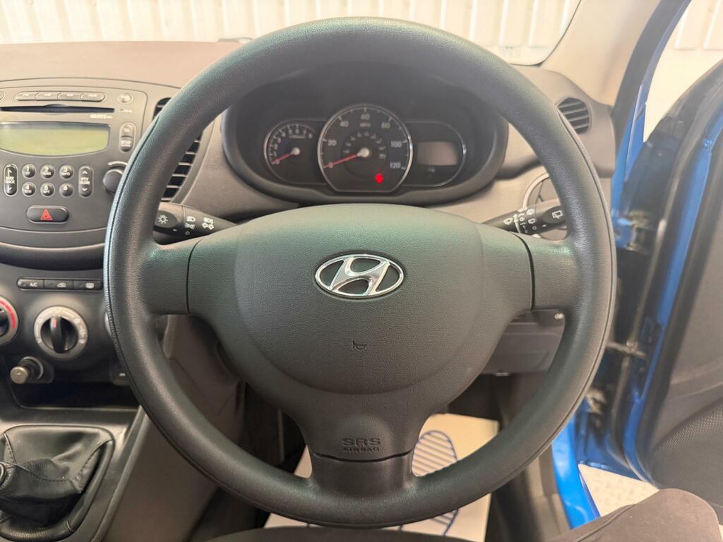 Hyundai I10 2011 1.2L Classic 85 Bhp Silver #17