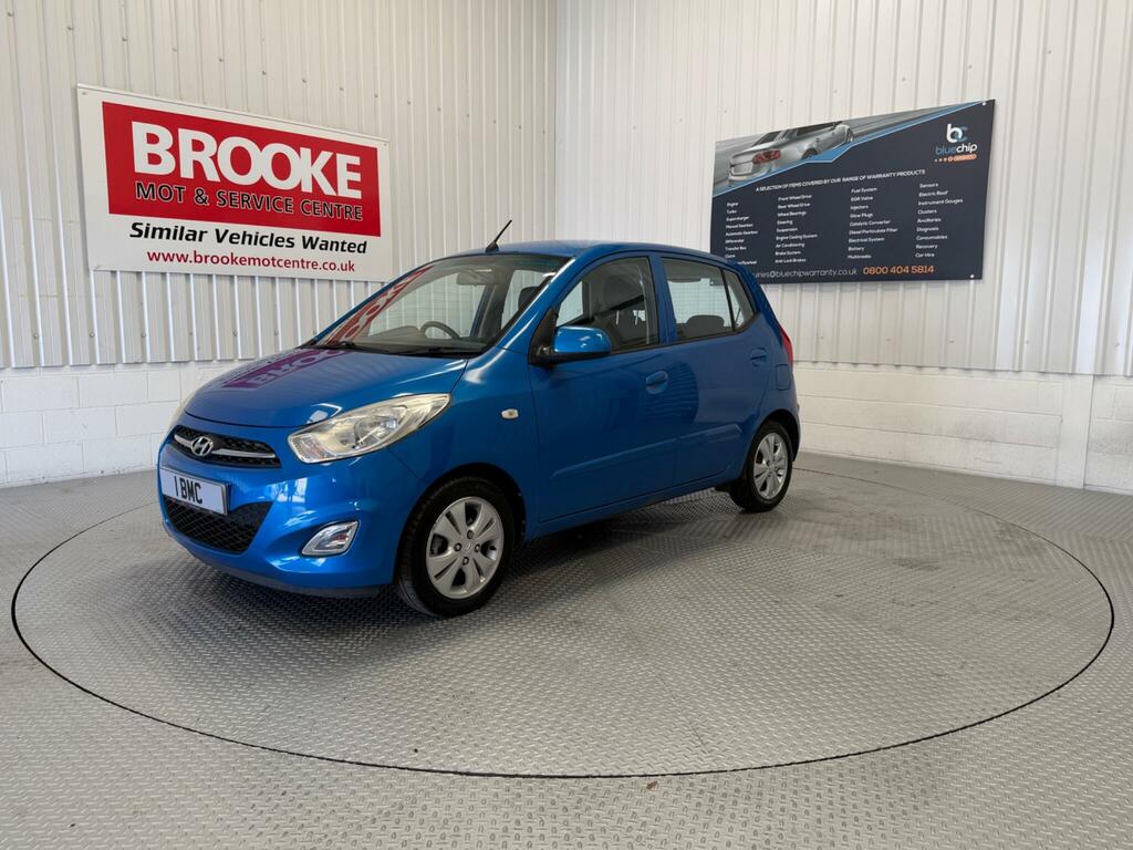 Hyundai I10 2011 1.2L Classic 85 Bhp Silver #7