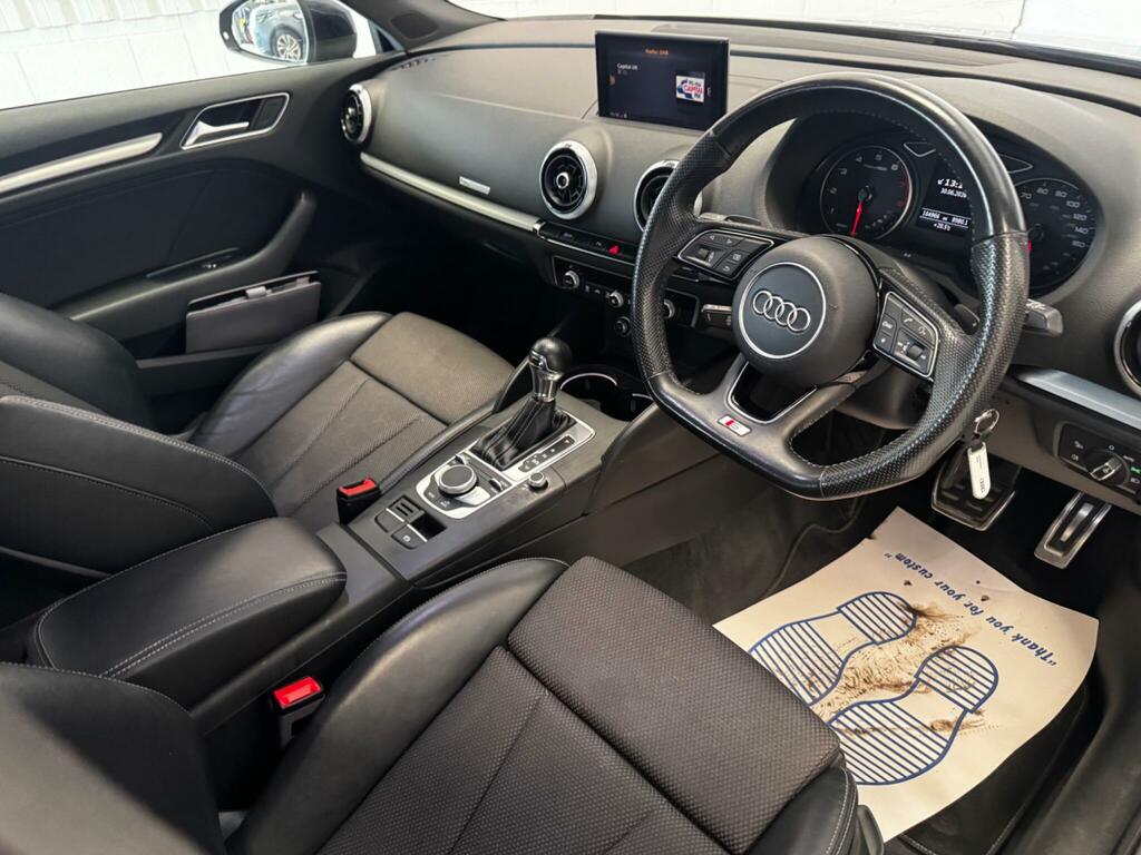 Audi A3 2.0 Tdi 184 Quattro S Line S Tronic Black #14