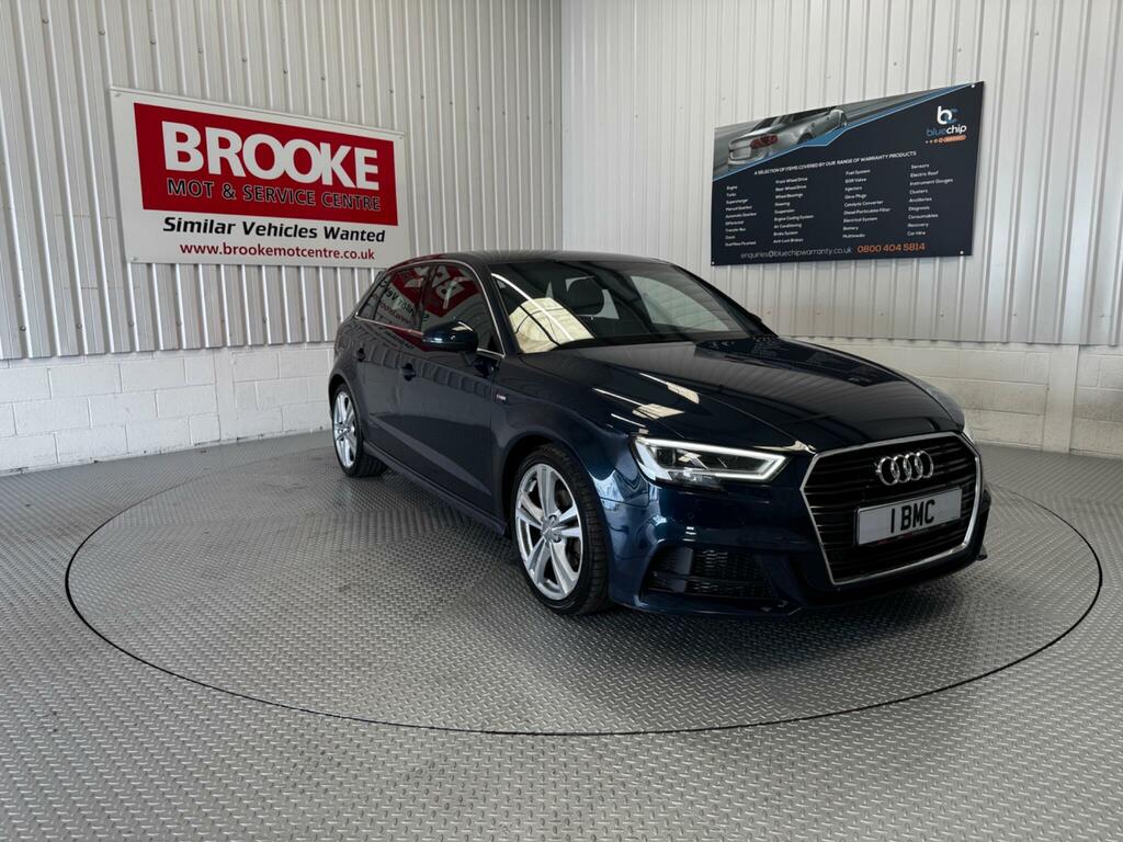 Audi A3 2.0 Tdi 184 Quattro S Line S Tronic Black #1