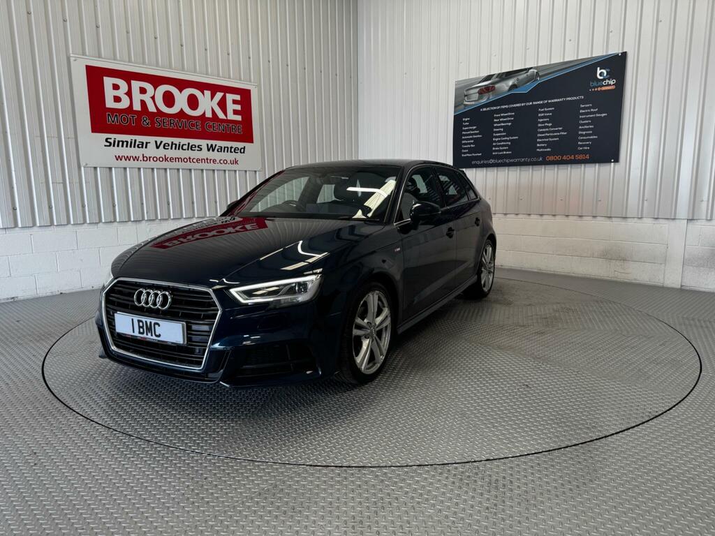 Audi A3 2.0 Tdi 184 Quattro S Line S Tronic Black #3