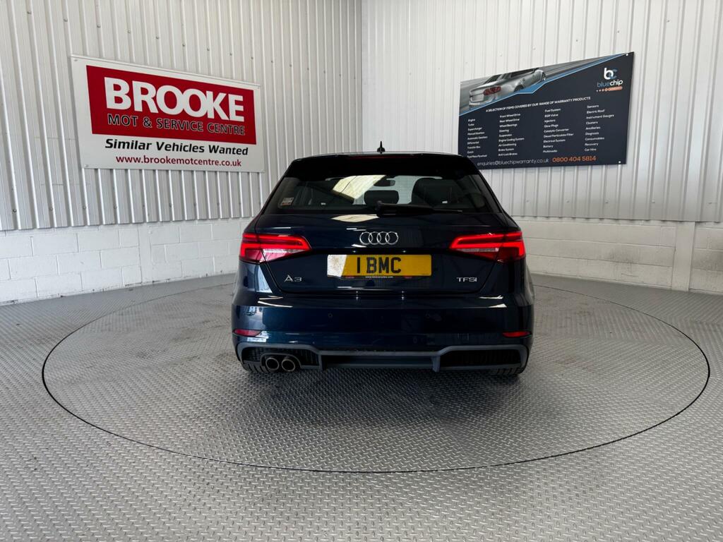 Audi A3 2.0 Tdi 184 Quattro S Line S Tronic Black #6