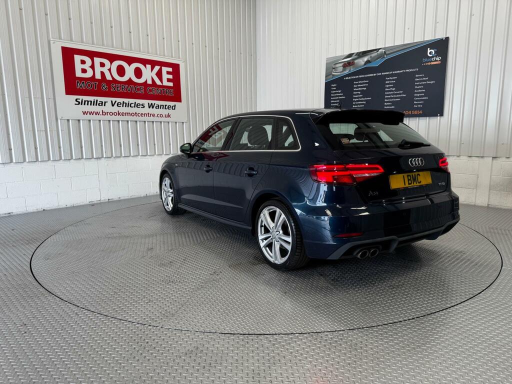Audi A3 2.0 Tdi 184 Quattro S Line S Tronic Black #5