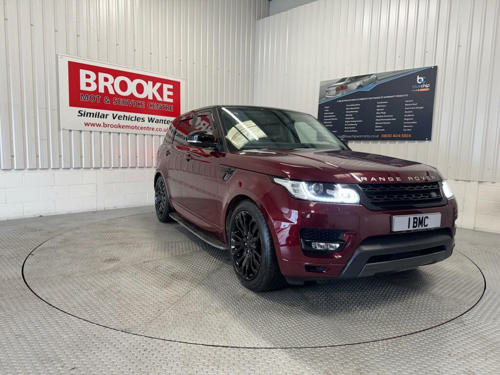 Land Rover Range Rover Sport 3.0 Sd V6 Hse Dynamic 4Wd Euro 6 Ss Red
