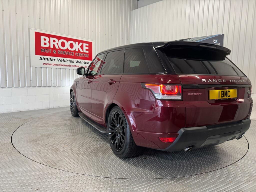 Land Rover Range Rover Sport 3.0 Sd V6 Hse Dynamic 4Wd Euro 6 Ss Red #5