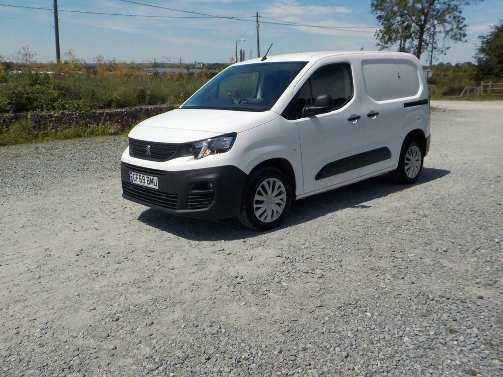 Peugeot Partner 1.5 Bluehdi 1000 Professional Standard Panel Van S GF69BMU White #6