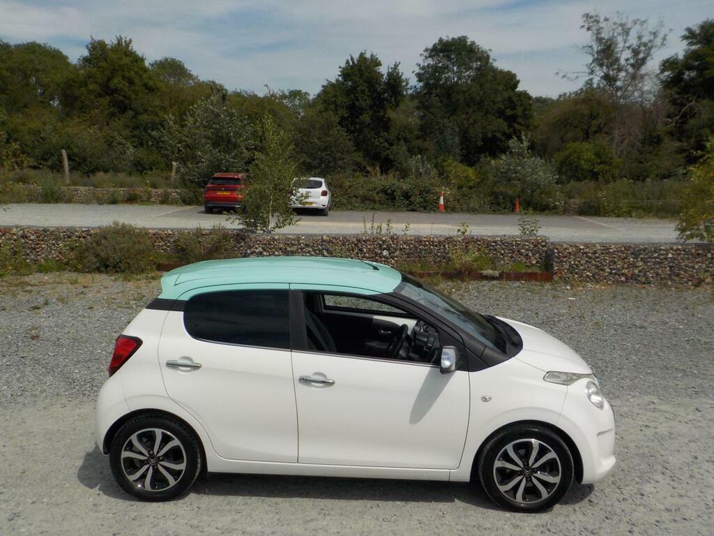Citroen C1 1.2 Puretech Flair Euro 6 ET67CVN White #6
