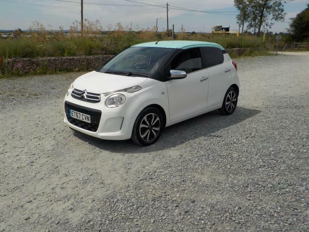 Citroen C1 1.2 Puretech Flair Euro 6 ET67CVN White #2