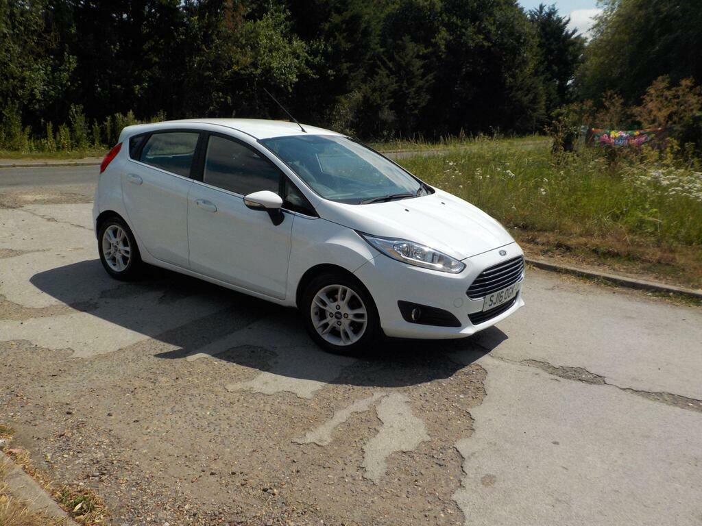 Ford Fiesta 1.0T Ecoboost Zetec Euro 6 S S White #3