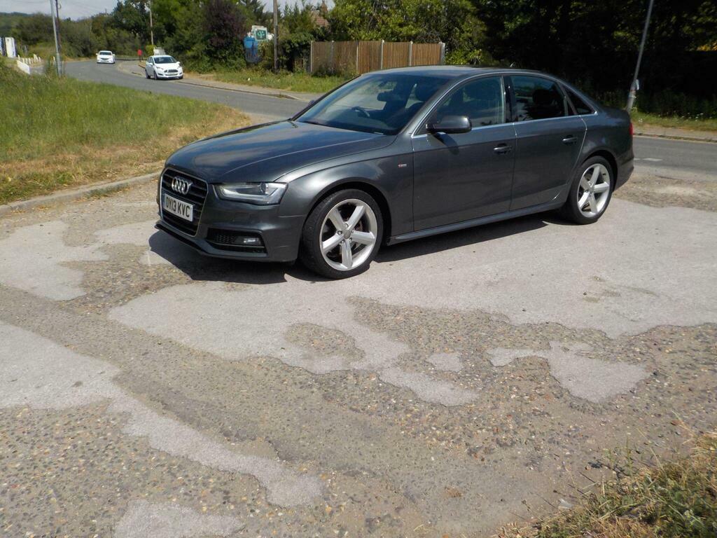 Audi A4 2.0 Tdi S Line Quattro Euro 5 S S OY13KVC Grey #4
