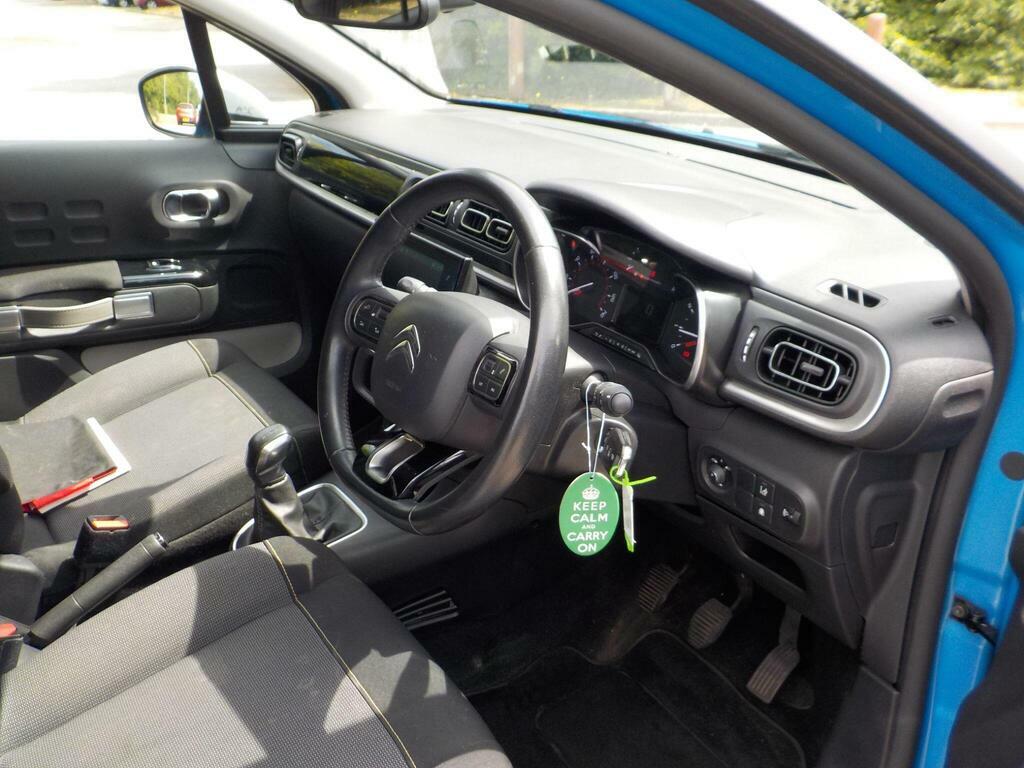 Citroen C3 1.2 Puretech Flair Euro 6 KJ18GYT Blue #5