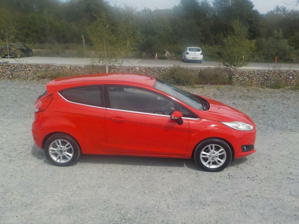 Ford Fiesta 1.0T Ecoboost Zetec Powershift Euro 6 Red #6