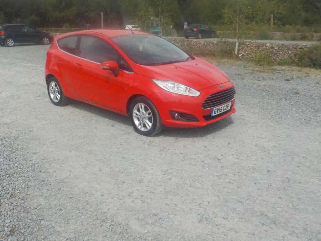 Ford Fiesta 1.0T Ecoboost Zetec Powershift Euro 6 Red #3