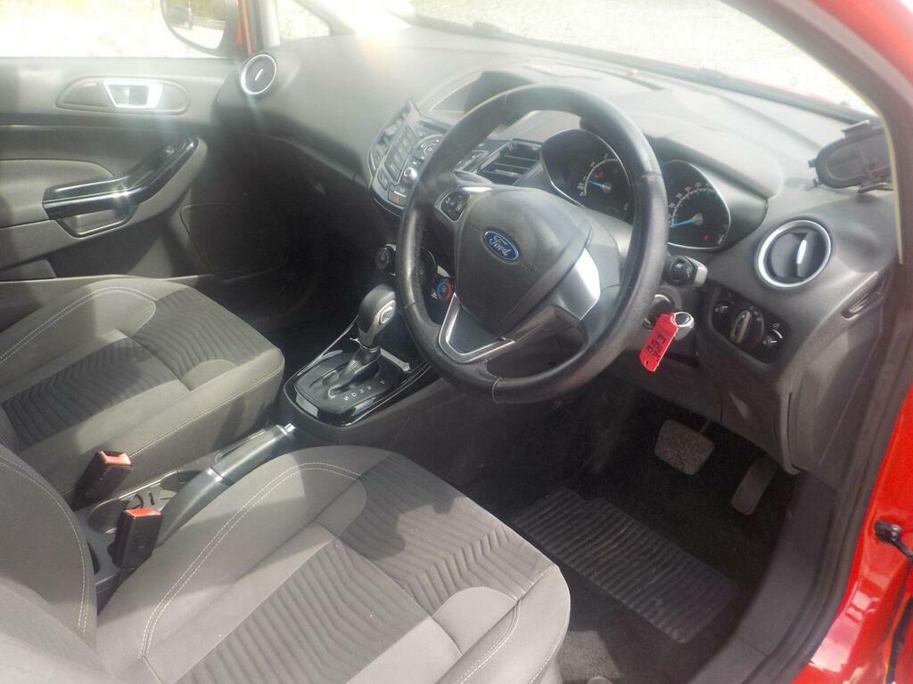 Ford Fiesta 1.0T Ecoboost Zetec Powershift Euro 6 Red #5