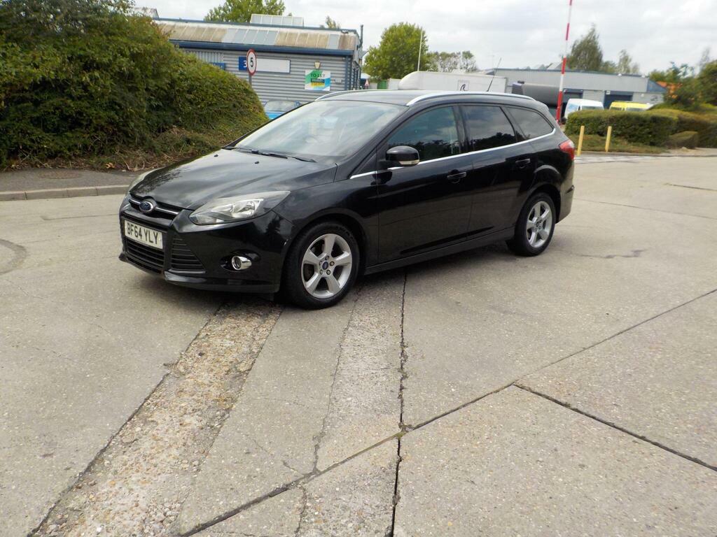 Ford Focus 1.6 Tdci Econetic Zetec Navigator Euro 5 S S BF64YLY Black #4
