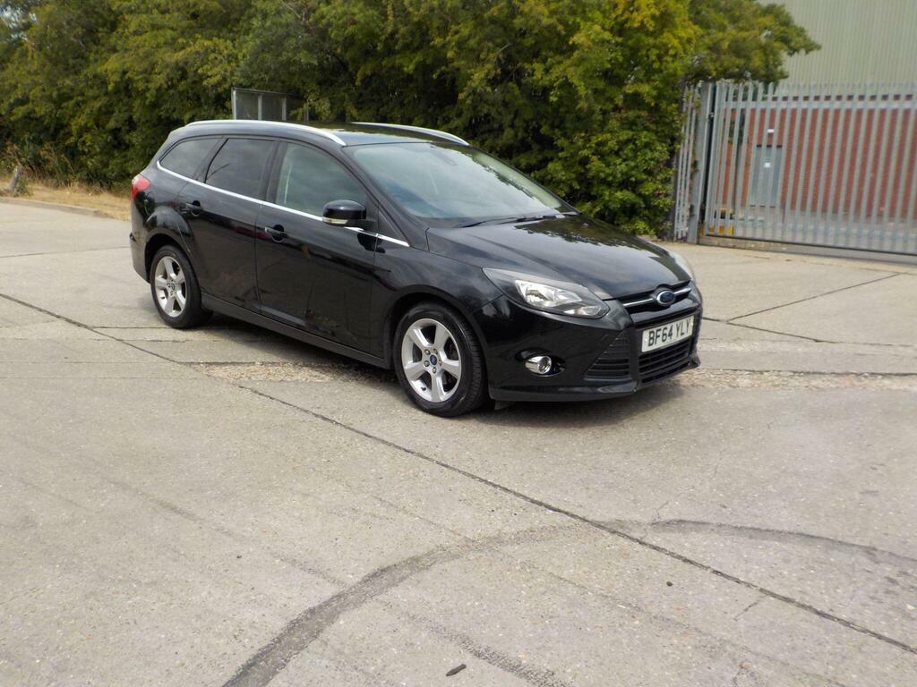 Ford Focus 1.6 Tdci Econetic Zetec Navigator Euro 5 S S BF64YLY Black #3