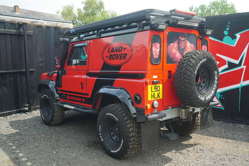 Land Rover Defender 90 County Black #15