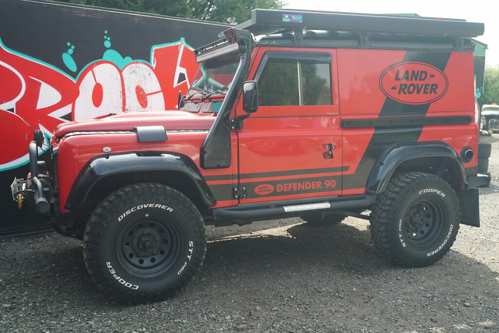 Land Rover Defender 90 County Black #8
