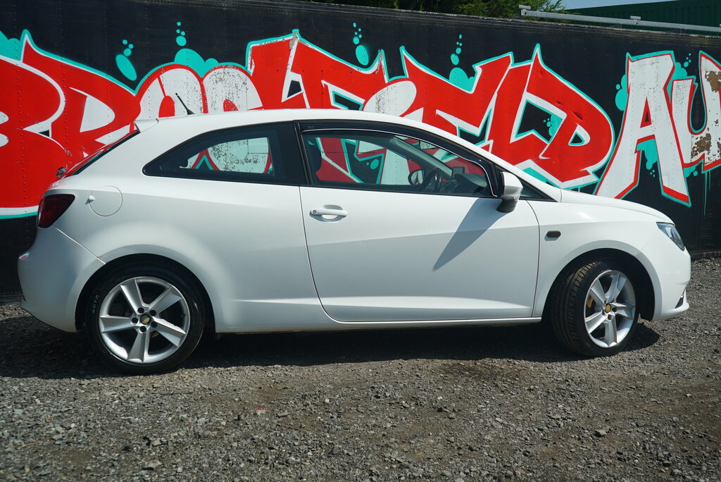 Seat Ibiza 1.6 Tdi Cr Se Hatchback Black #31