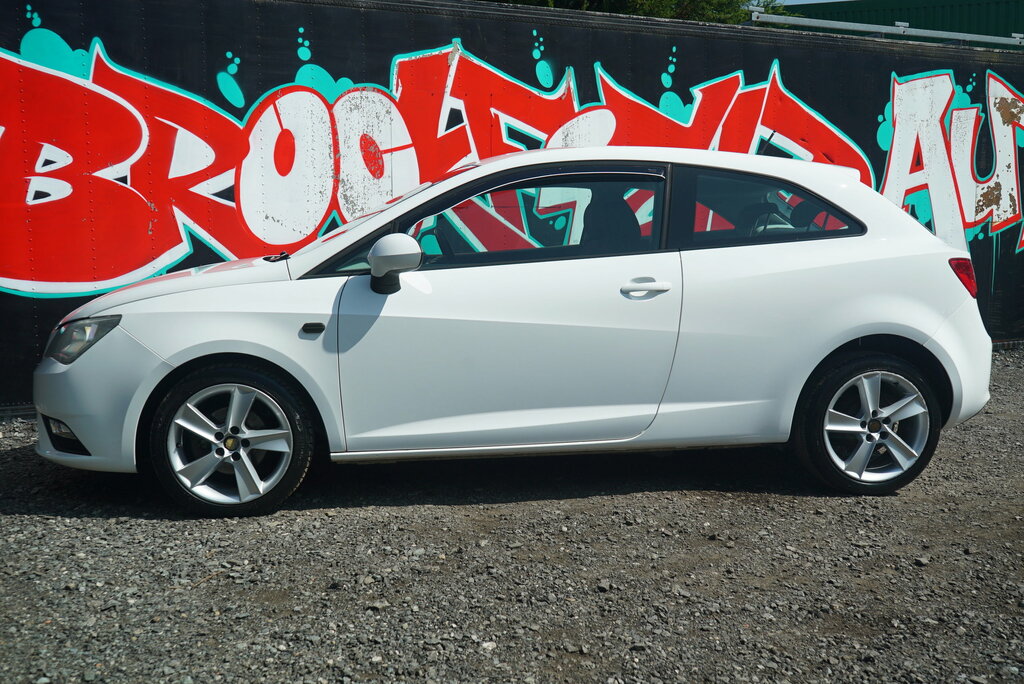 Seat Ibiza 1.6 Tdi Cr Se Hatchback Black #11