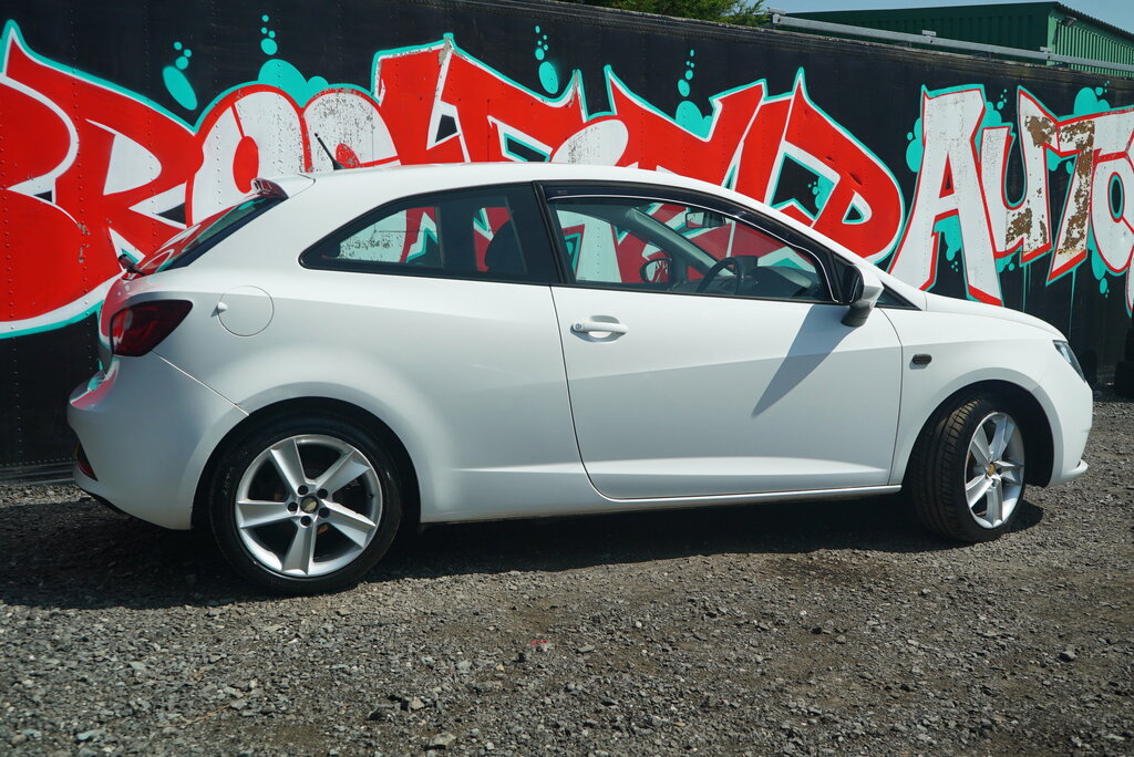 Seat Ibiza 1.6 Tdi Cr Se Hatchback Black #30