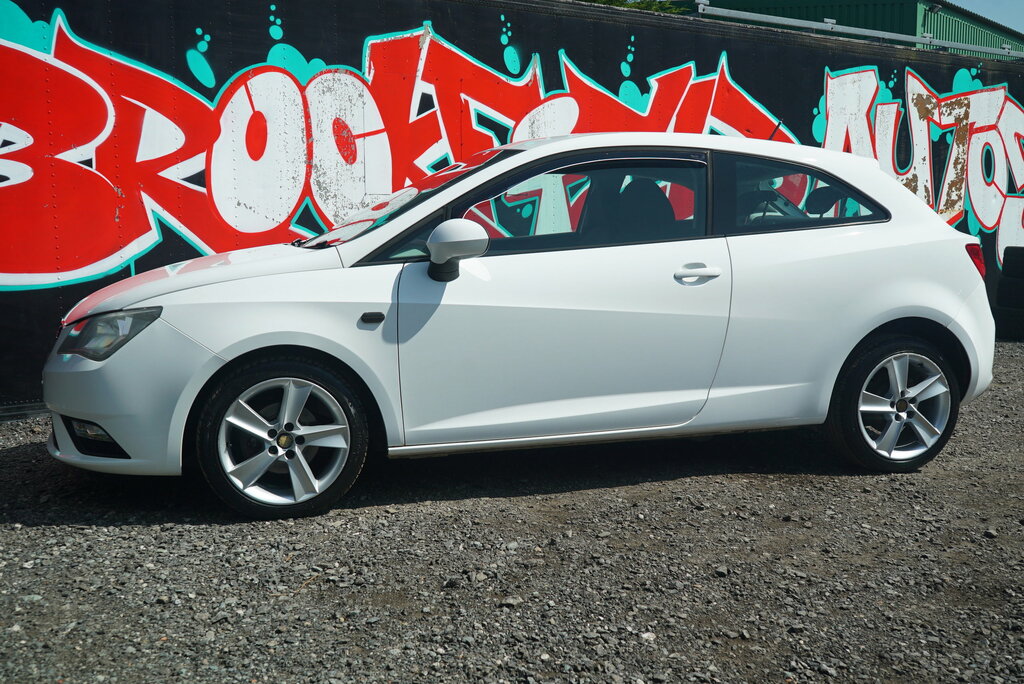 Seat Ibiza 1.6 Tdi Cr Se Hatchback Black #10