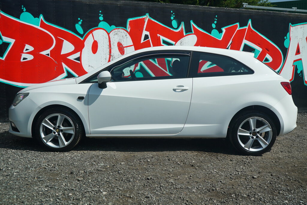 Seat Ibiza 1.6 Tdi Cr Se Hatchback Black #12