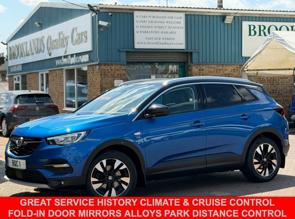 Vauxhall Grandland X 1.5L Griffin Edition Blue