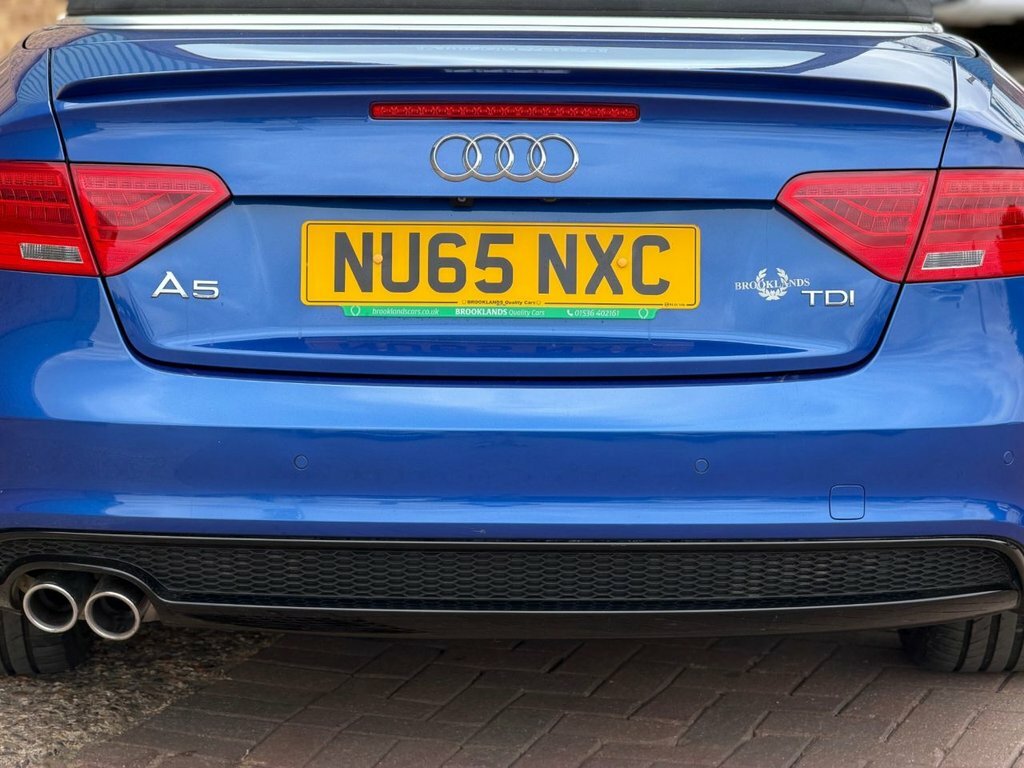 Audi A5 3.0 Tdi 245 Quattro Black Ed Plus S Tronic Blue #10