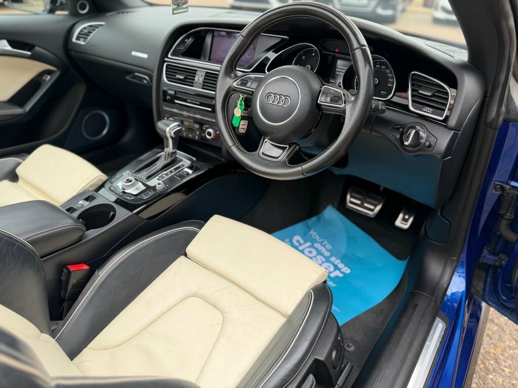 Audi A5 3.0 Tdi 245 Quattro Black Ed Plus S Tronic Blue #60