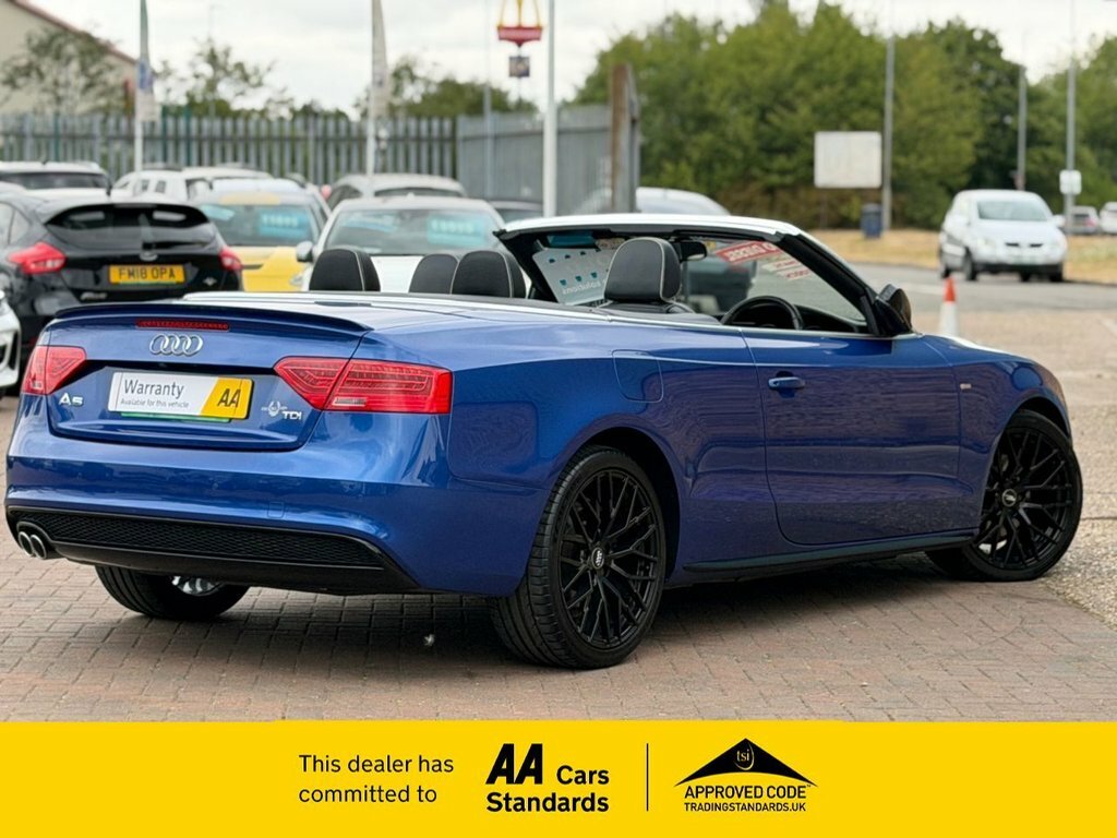 Audi A5 3.0 Tdi 245 Quattro Black Ed Plus S Tronic Blue #9
